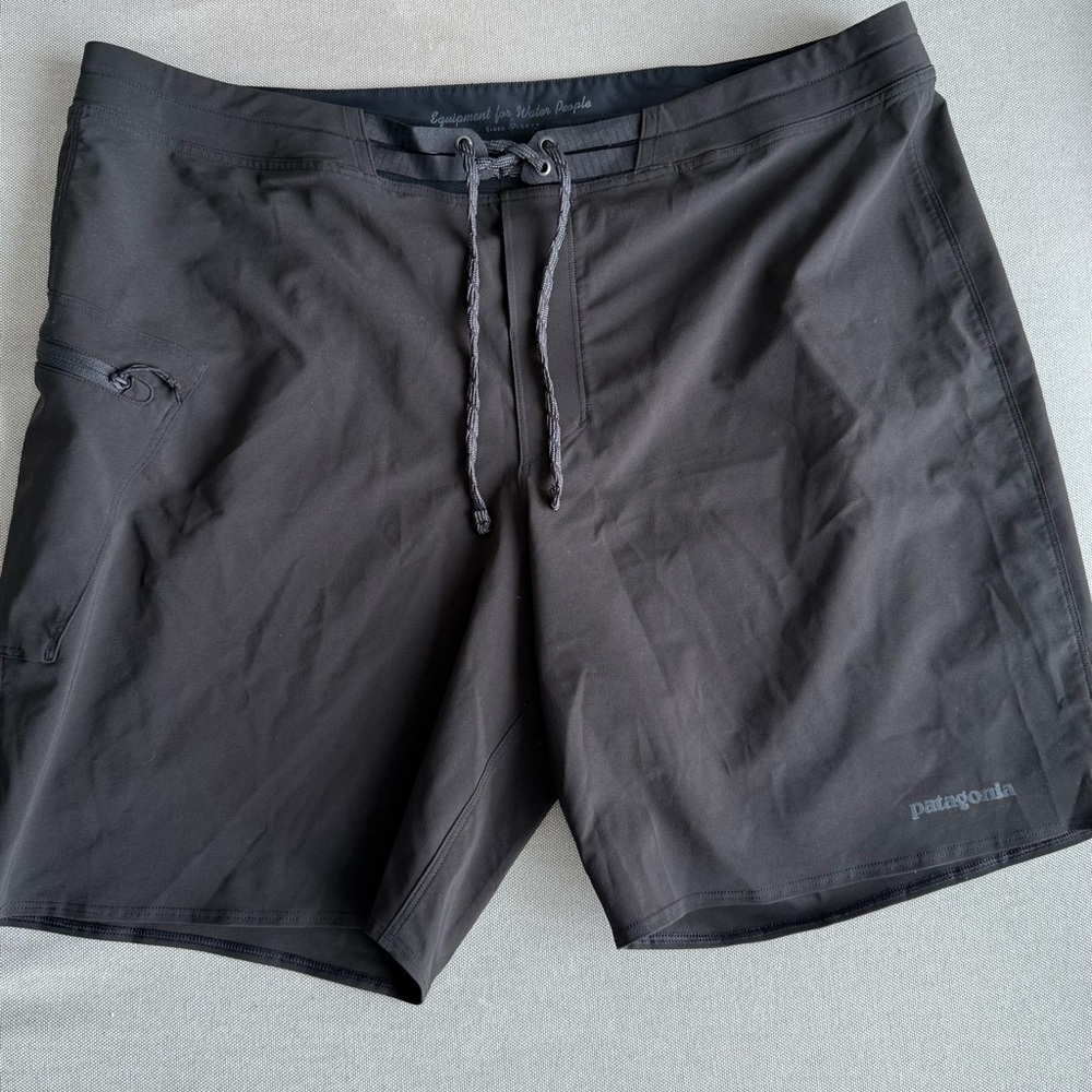 Patagonia Men's Black Swim Board Shorts